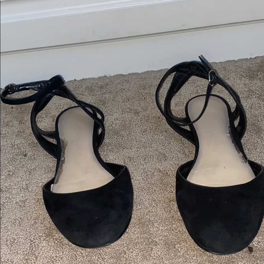 Cute black ballet flats